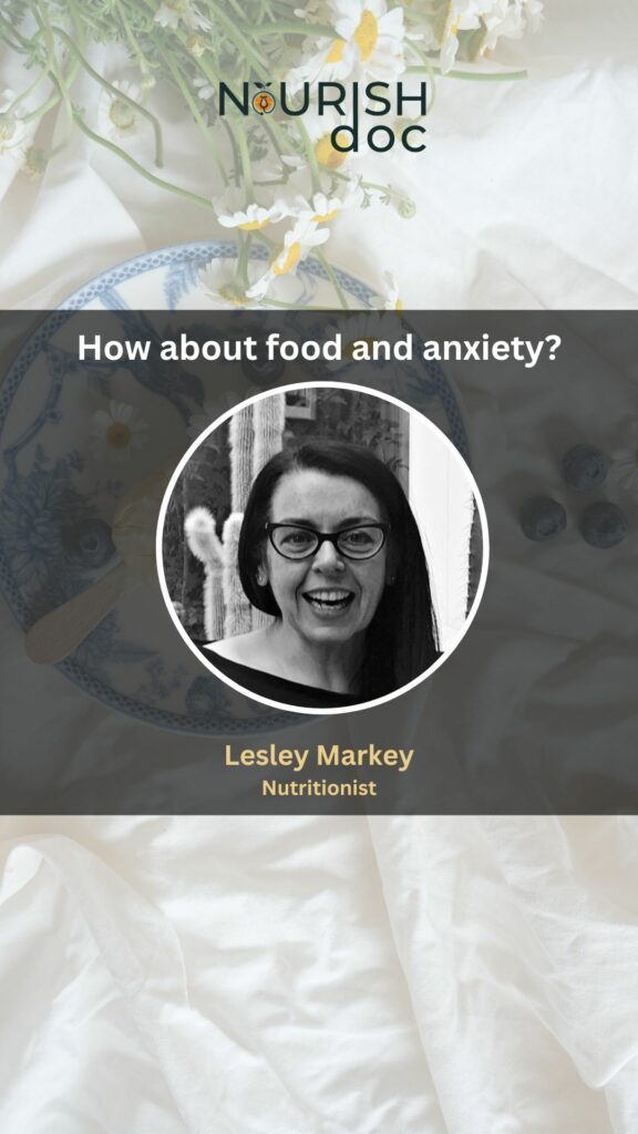 How about food and anxiety_